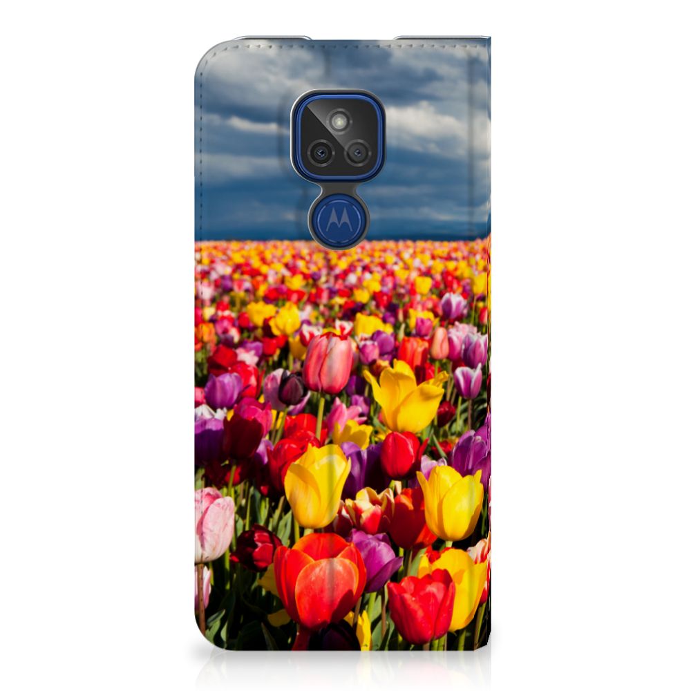 Motorola Moto G9 Play Smart Cover Tulpen