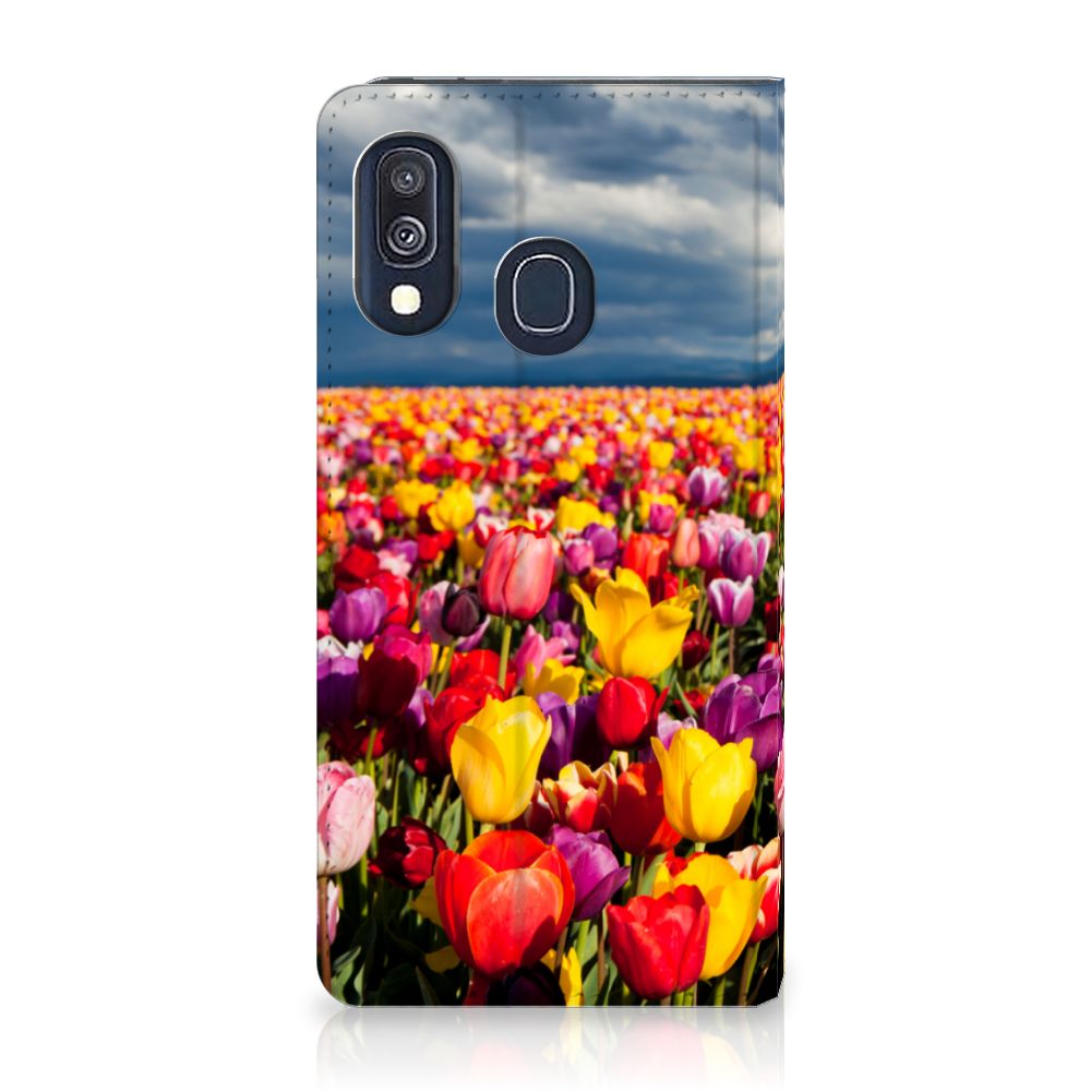 Samsung Galaxy A40 Smart Cover Tulpen