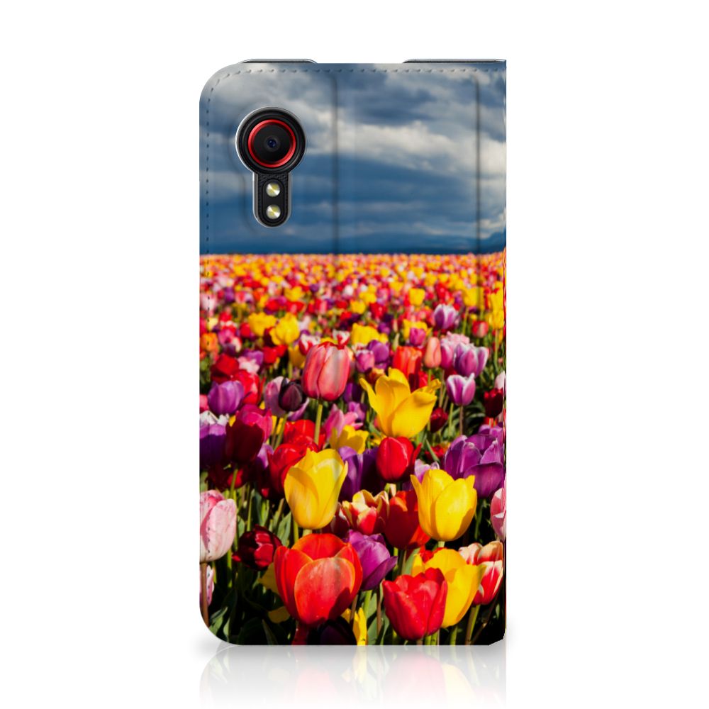 Samsung Galaxy Xcover 5 Smart Cover Tulpen