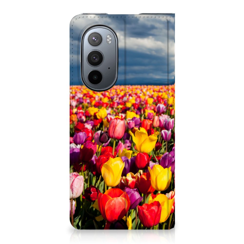 Motorola Edge 30 Pro Smart Cover Tulpen