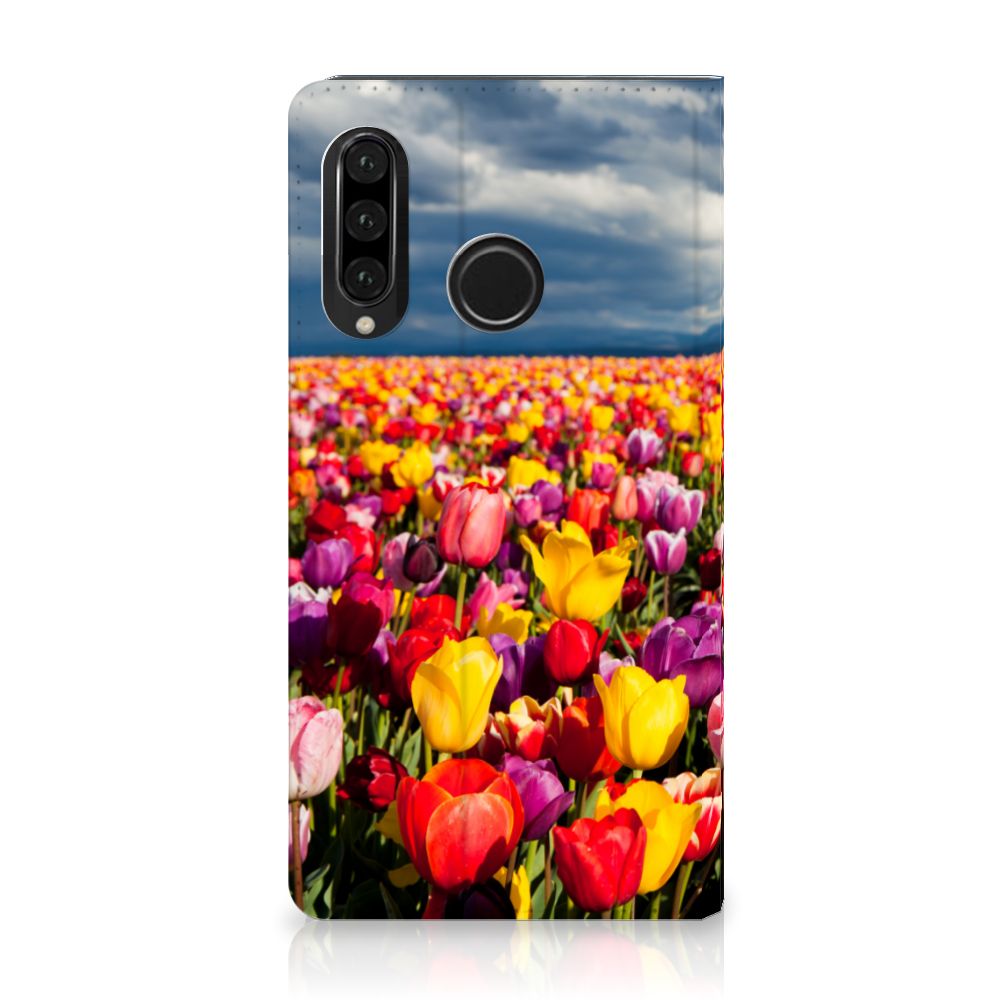 Huawei P30 Lite New Edition Smart Cover Tulpen