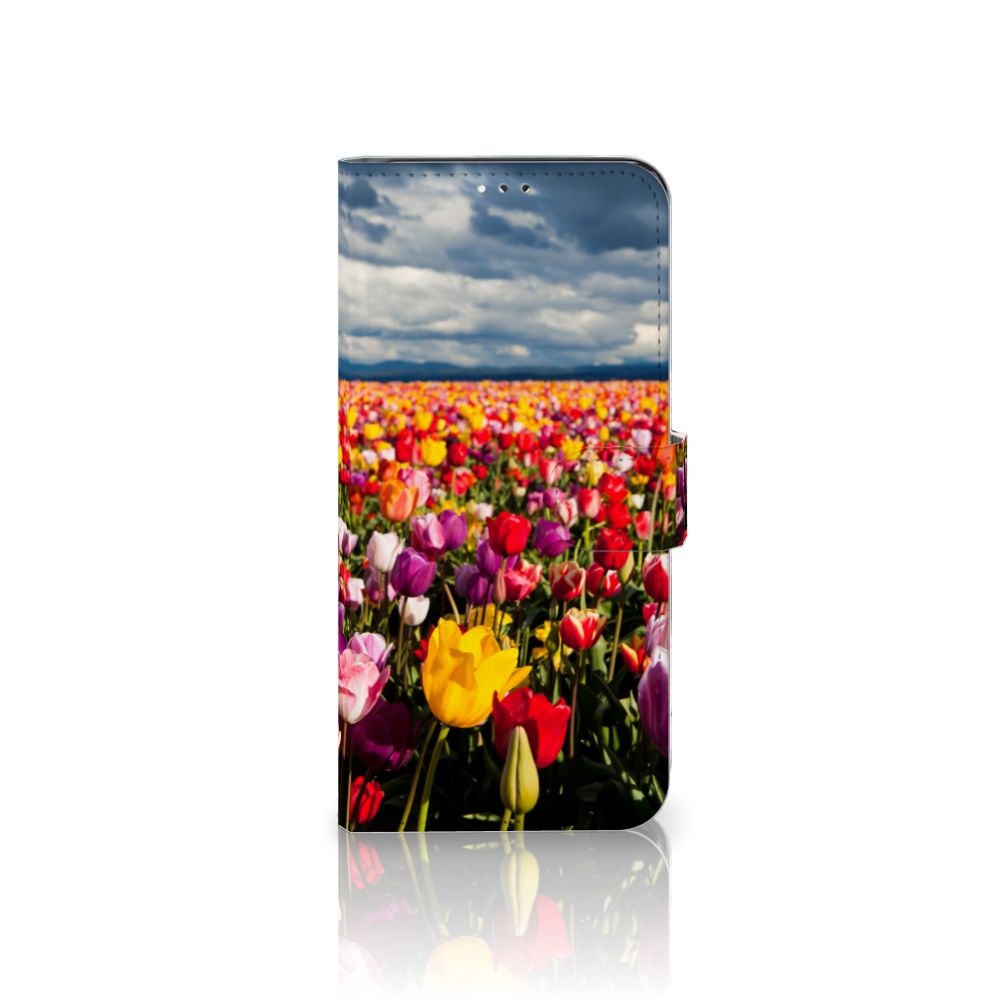 Samsung Galaxy A12 Hoesje Tulpen
