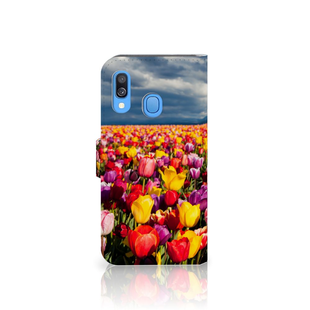 Samsung Galaxy A40 Hoesje Tulpen