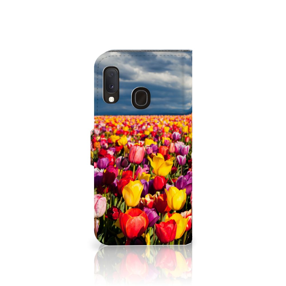 Samsung Galaxy A20e Hoesje Tulpen
