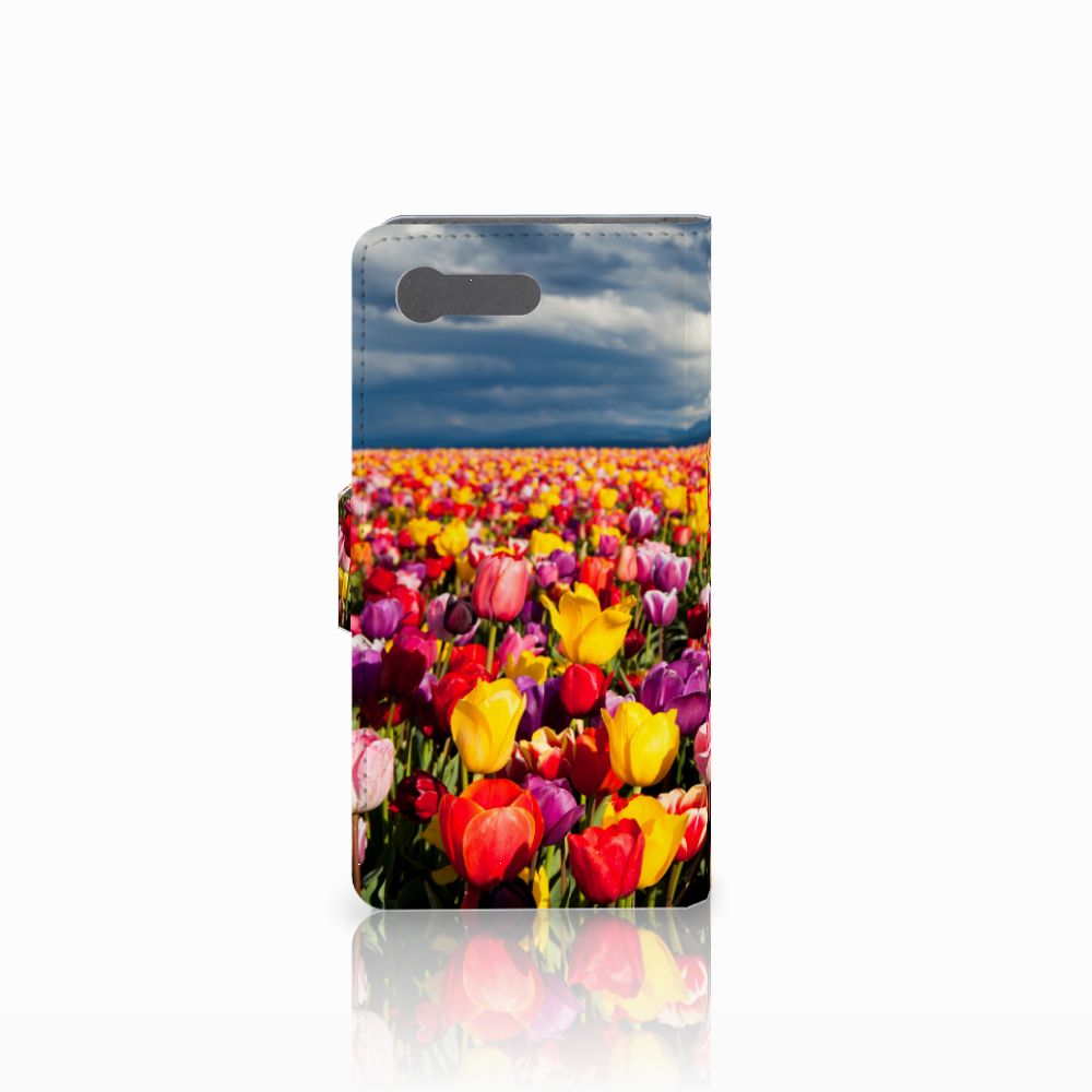 Sony Xperia X Compact Hoesje Tulpen