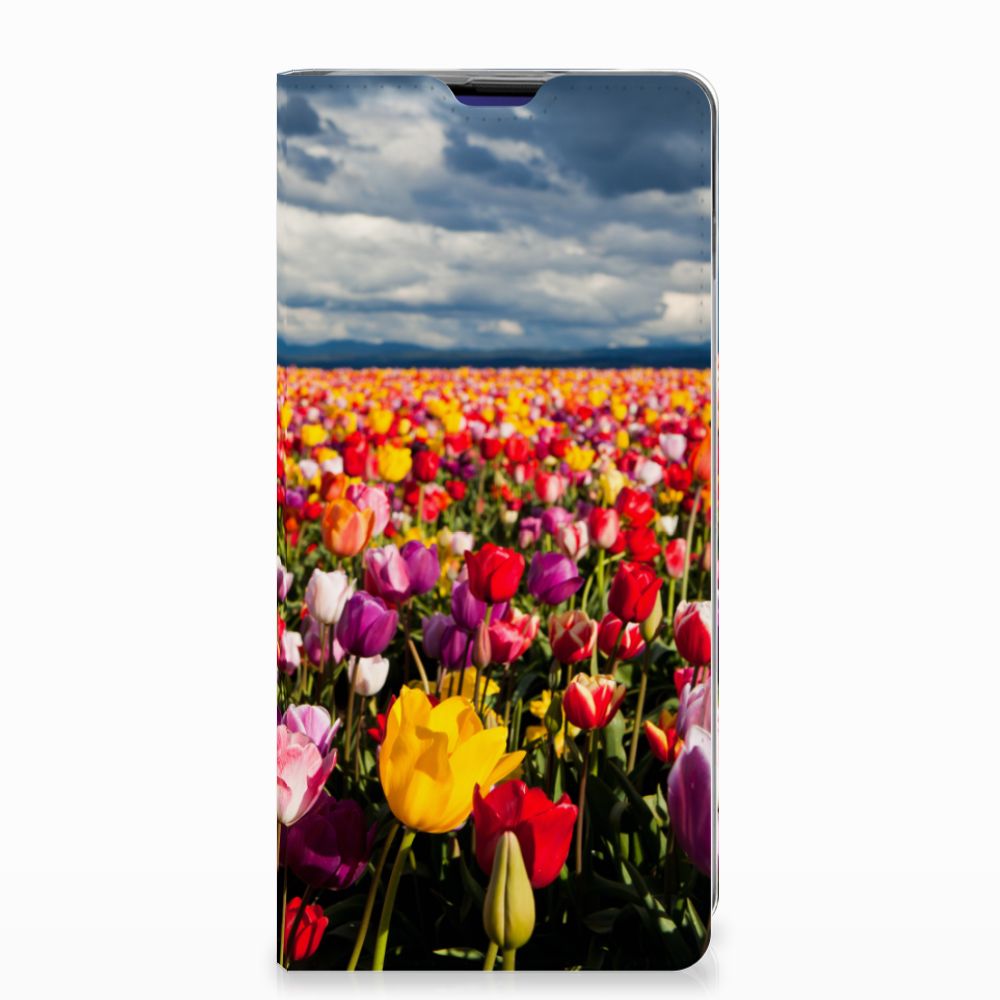 Samsung Galaxy S10 Plus Uniek Standcase Hoesje Tulpen