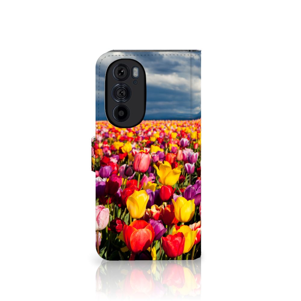 Motorola Edge 30 Pro Hoesje Tulpen