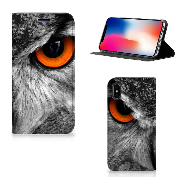 Apple iPhone X | Xs Standcase Hoesje Design Uil
