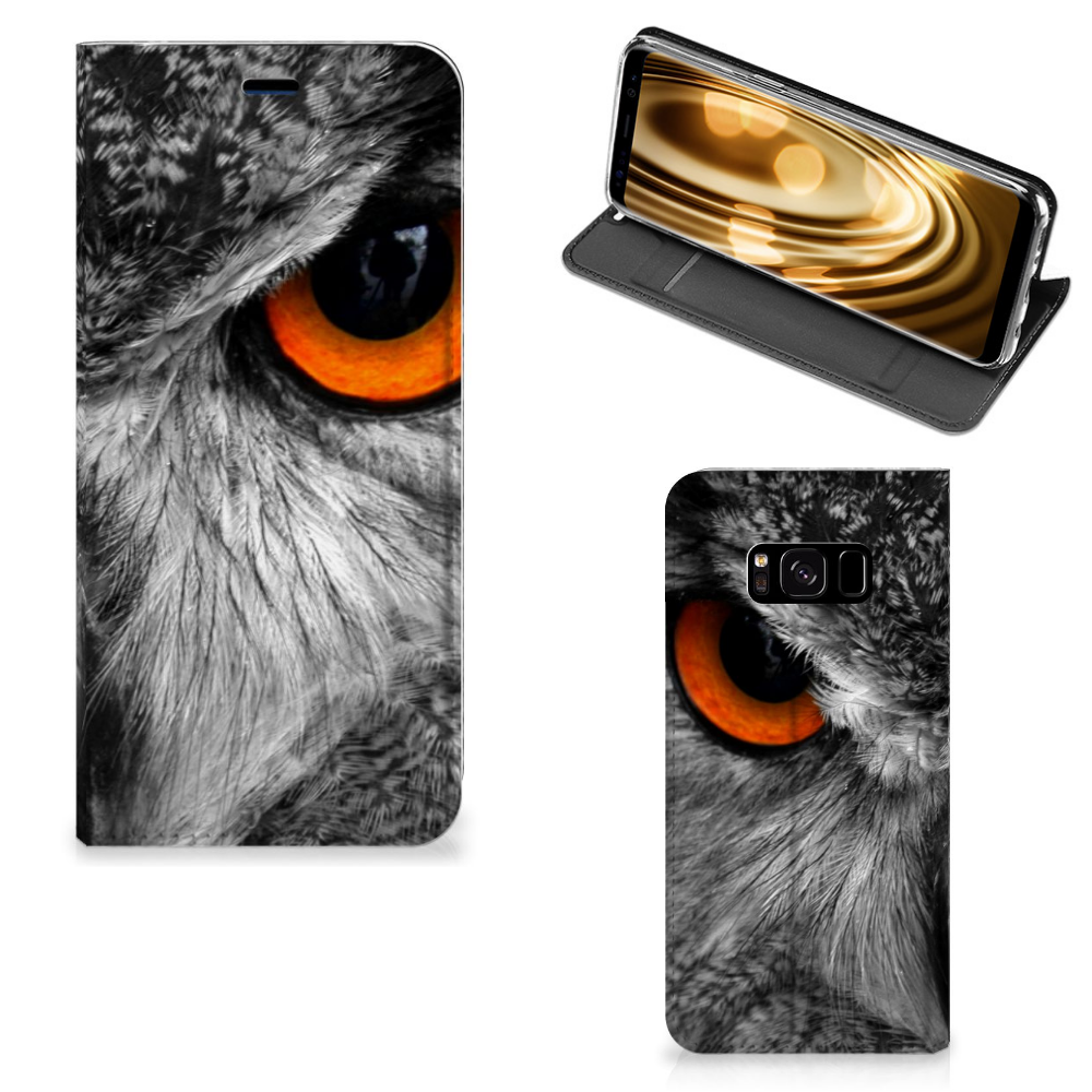 Samsung Galaxy S8 Standcase Hoesje Design Uil