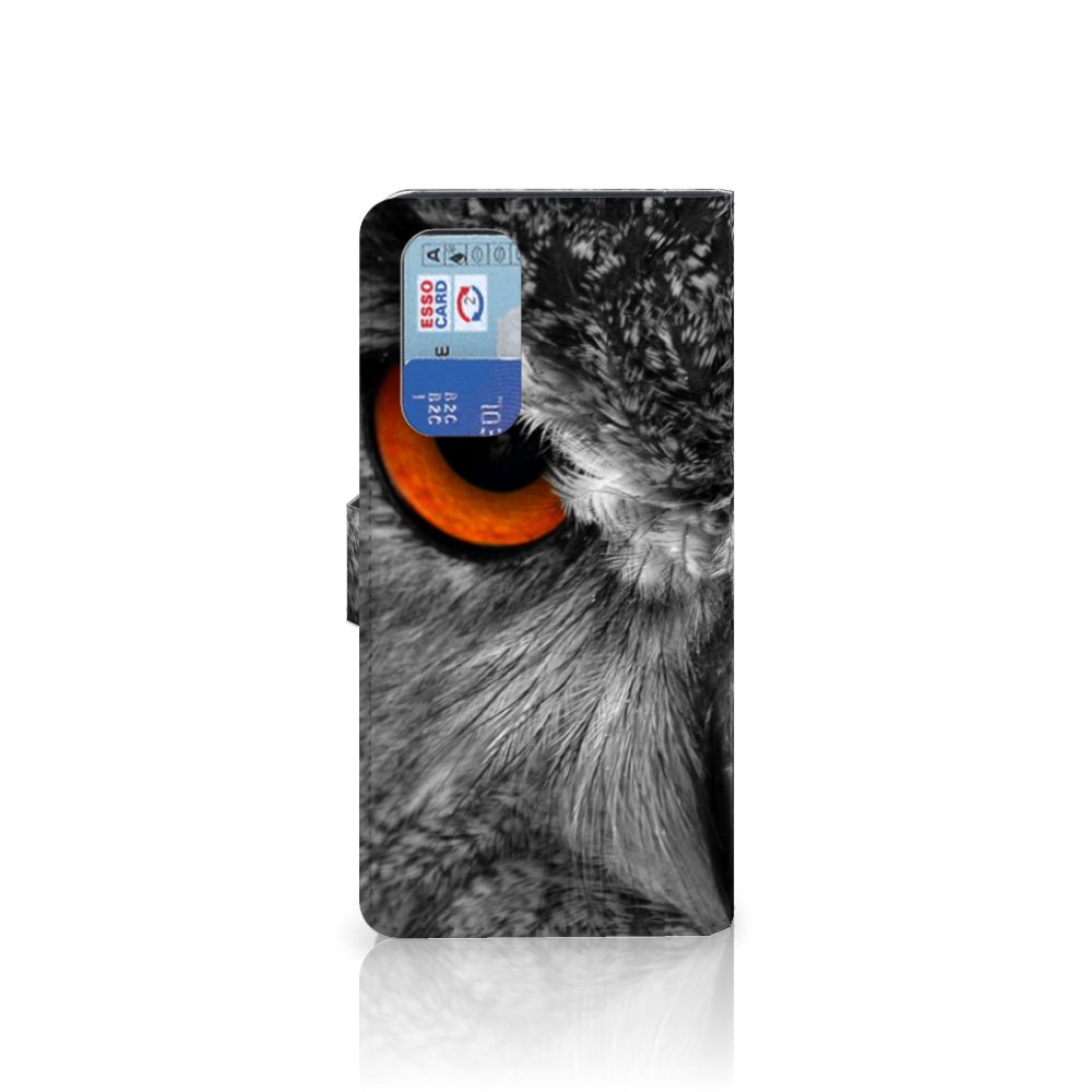 OnePlus 9 Pro Telefoonhoesje met Pasjes Uil