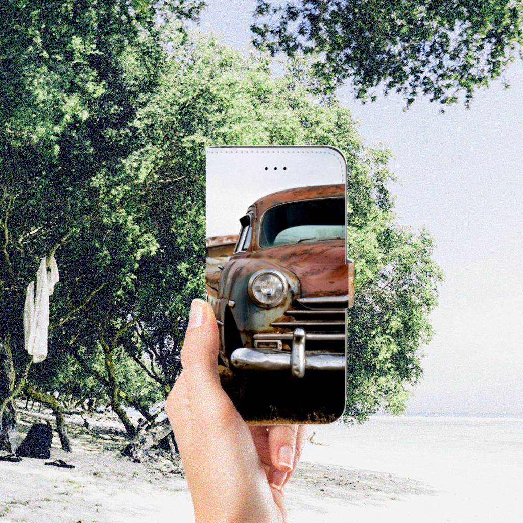 Apple iPhone 7 Plus | 8 Plus Telefoonhoesje met foto Vintage Auto