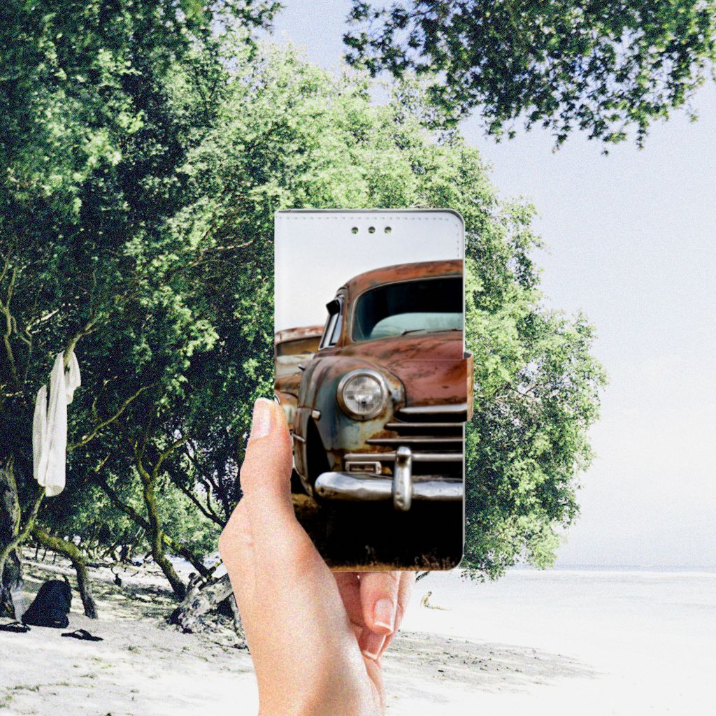 Sony Xperia XZ1 Telefoonhoesje met foto Vintage Auto