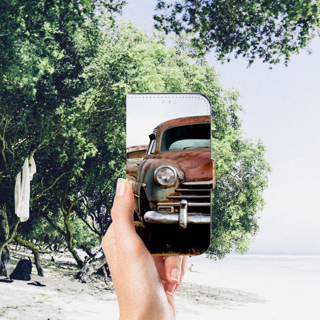 Samsung Galaxy S23 Telefoonhoesje met foto Vintage Auto