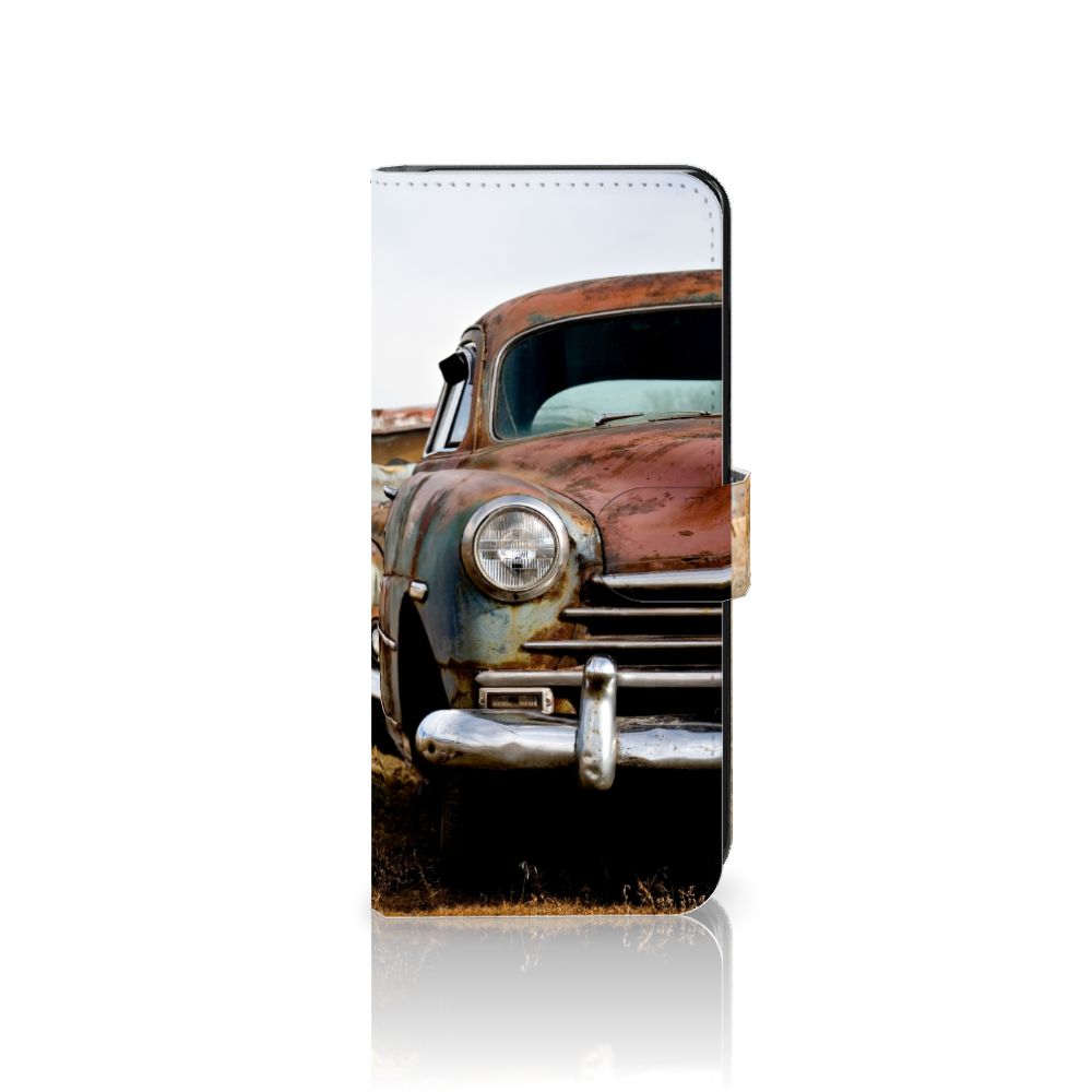OPPO Reno8 Telefoonhoesje met foto Vintage Auto