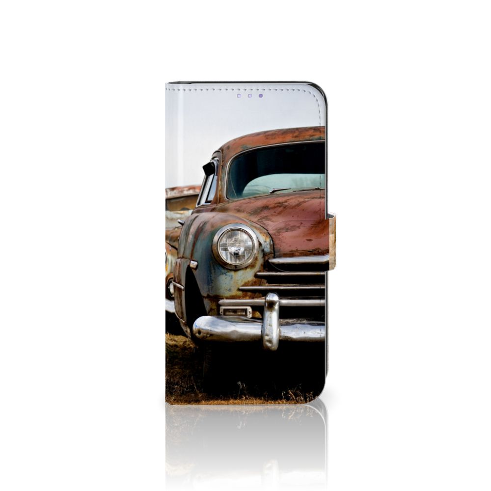 OPPO Find X3 Lite Telefoonhoesje met foto Vintage Auto