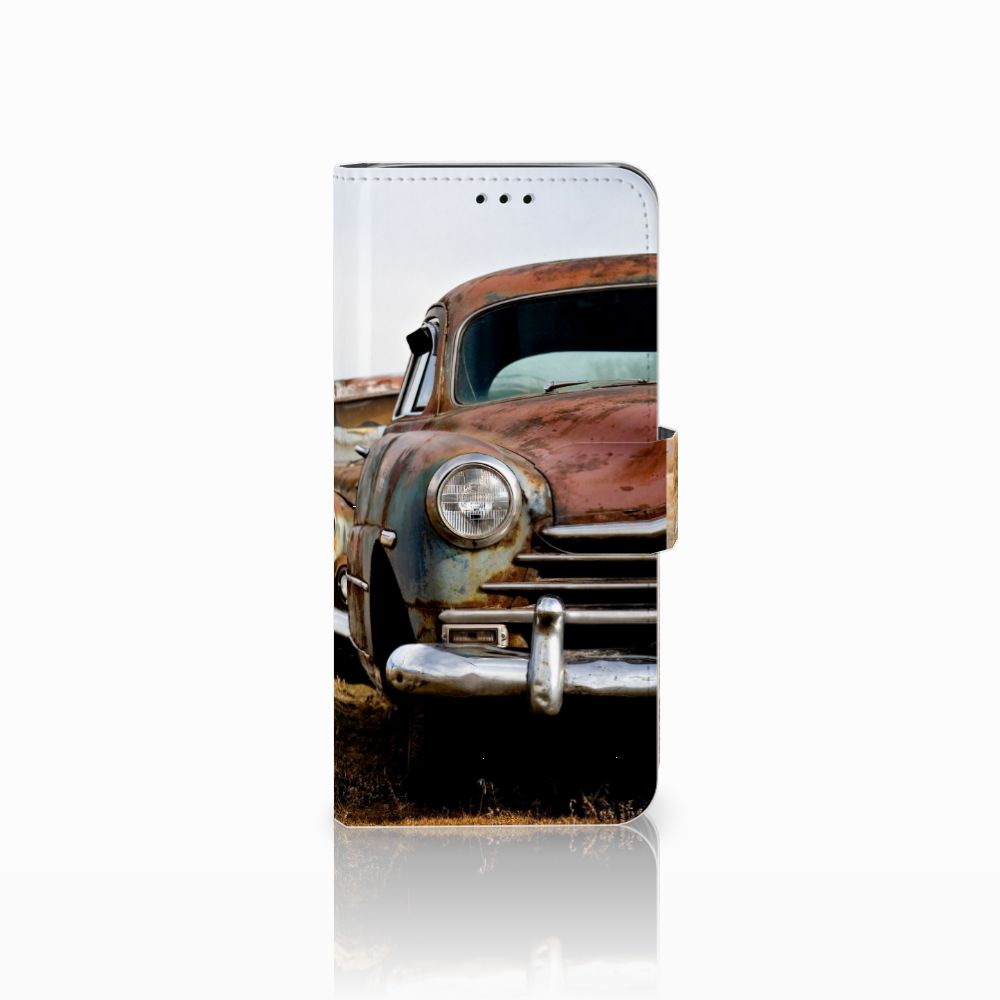 Samsung Galaxy J6 2018 Telefoonhoesje met foto Vintage Auto
