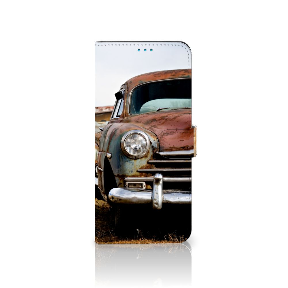 Motorola Moto G51 5G Telefoonhoesje met foto Vintage Auto
