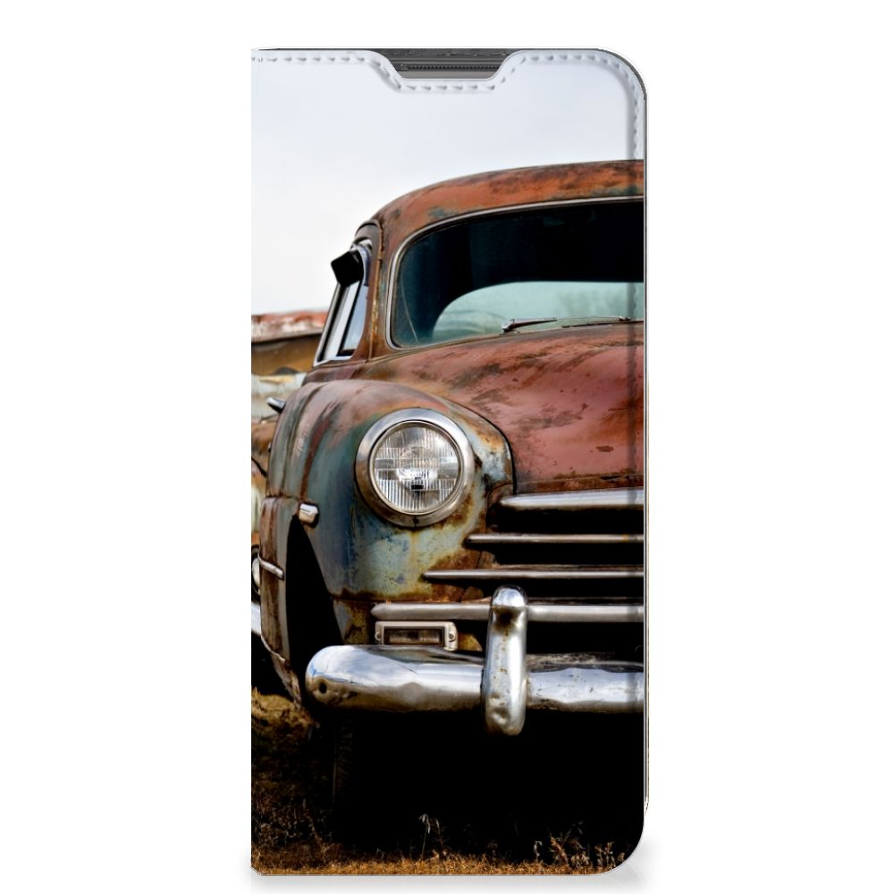 OPPO A96 | A76 Stand Case Vintage Auto