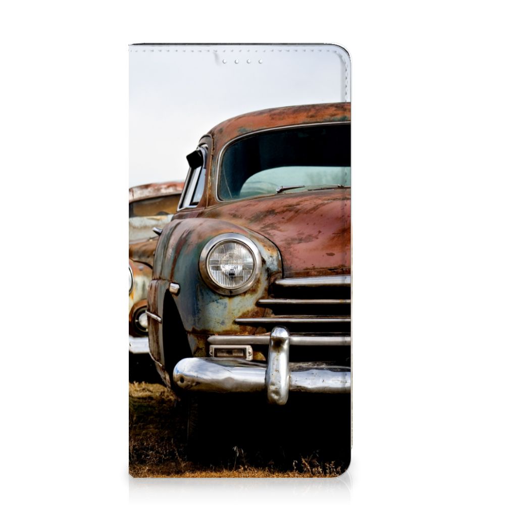Samsung Galaxy A54 Stand Case Vintage Auto