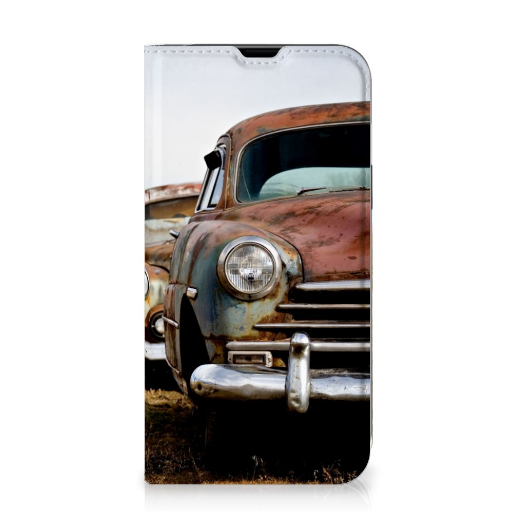 iPhone 13 Stand Case Vintage Auto