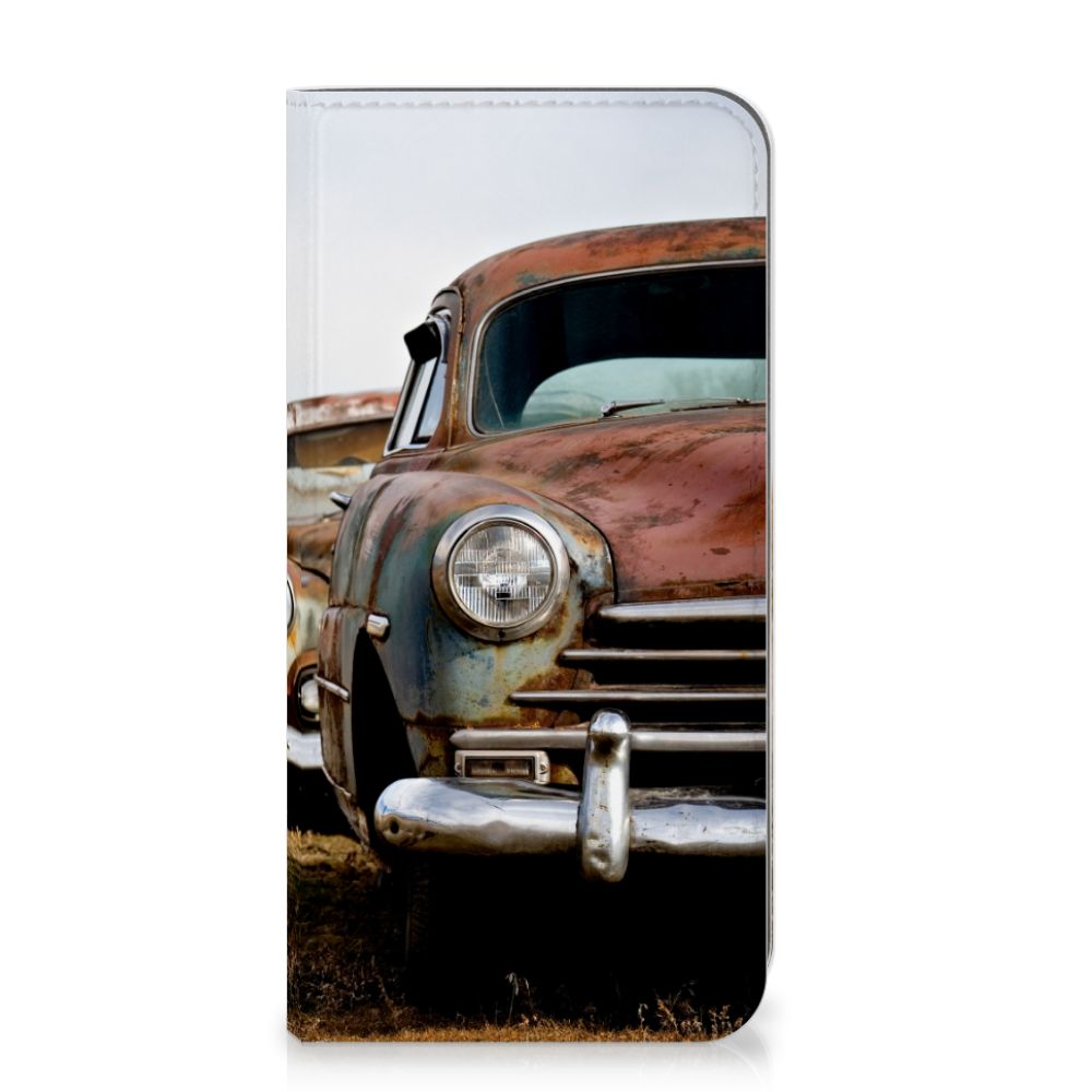 Apple iPhone Xs Max Stand Case Vintage Auto