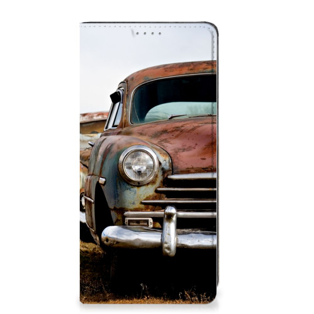 Samsung Galaxy A34 Stand Case Vintage Auto