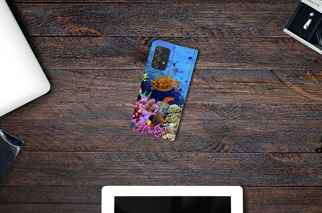 Samsung Galaxy A72 (5G/4G) Hoesje maken Vissen