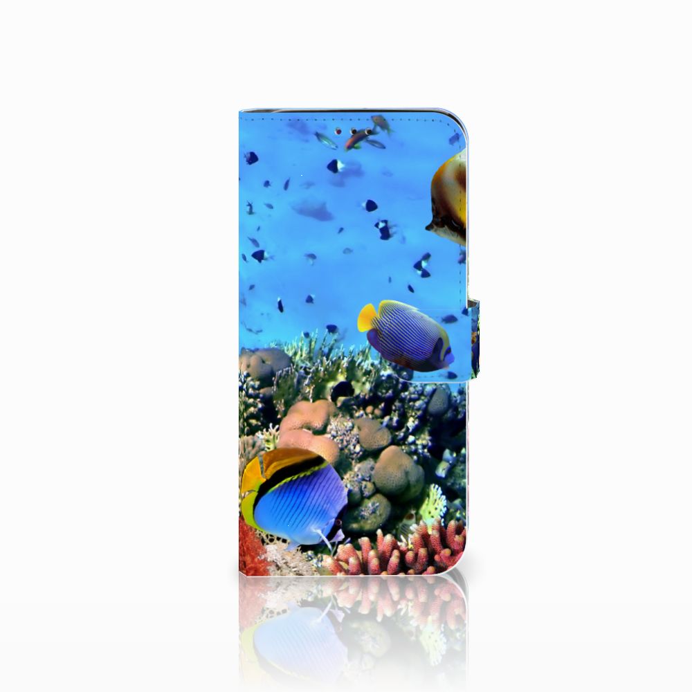 Samsung Galaxy A70 Telefoonhoesje met Pasjes Vissen