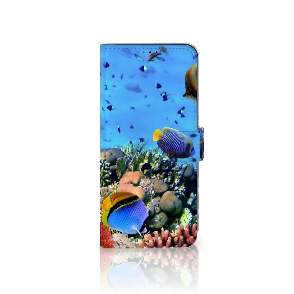 Samsung Galaxy A22 5G Telefoonhoesje met Pasjes Vissen