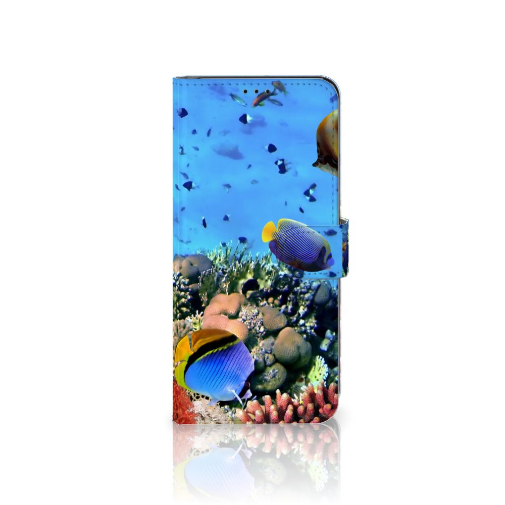 Samsung Galaxy S21 Ultra Telefoonhoesje met Pasjes Vissen