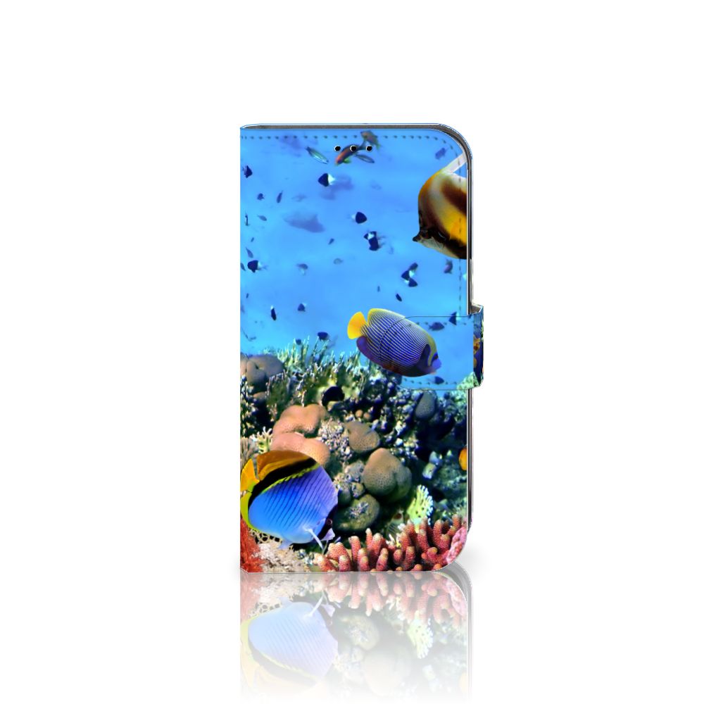 Apple iPhone 14 Telefoonhoesje met Pasjes Vissen