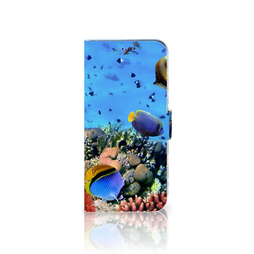 Samsung Galaxy A50 Telefoonhoesje met Pasjes Vissen