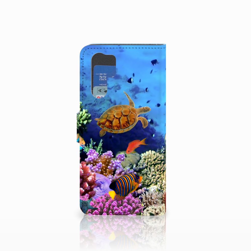 Huawei P30 Pro Telefoonhoesje met Pasjes Vissen