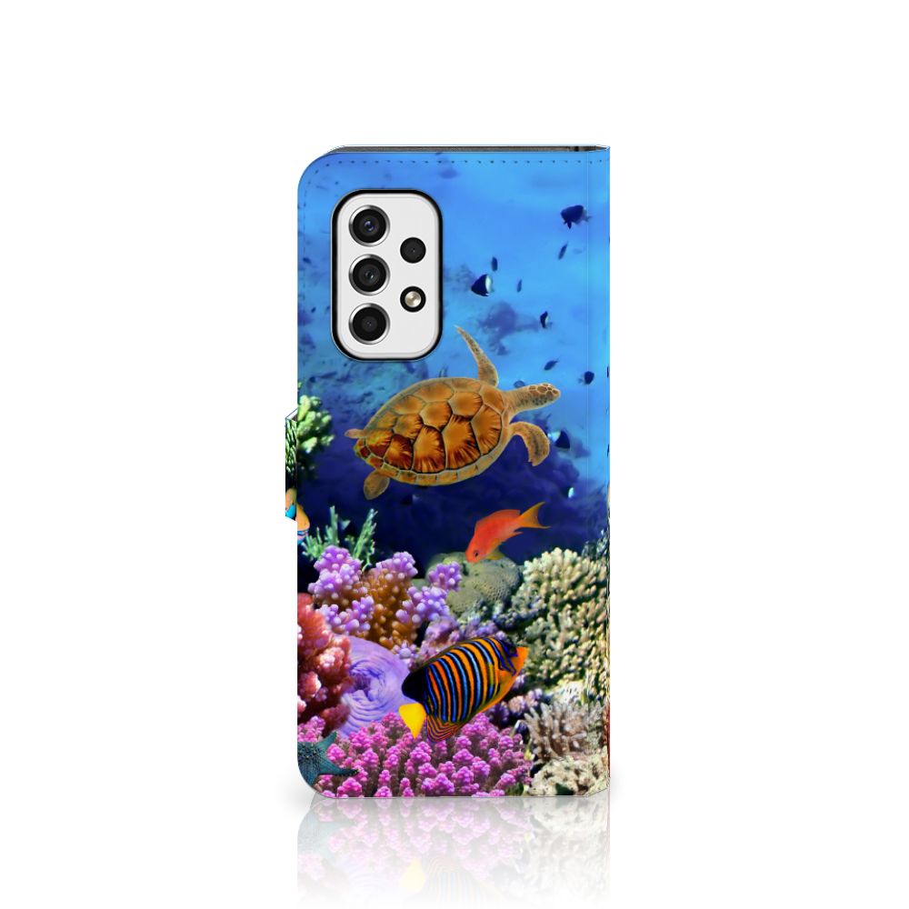 Samsung Galaxy A53 Telefoonhoesje met Pasjes Vissen