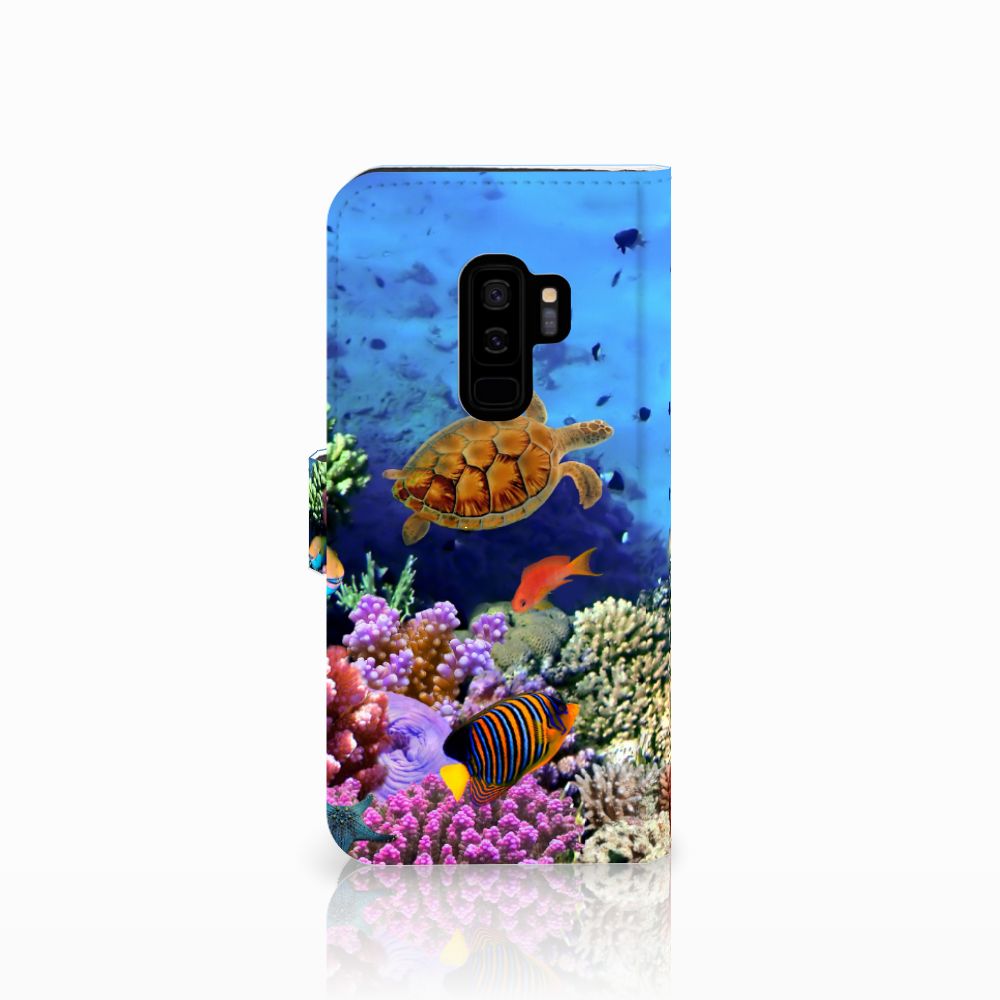 Samsung Galaxy S9 Plus Telefoonhoesje met Pasjes Vissen