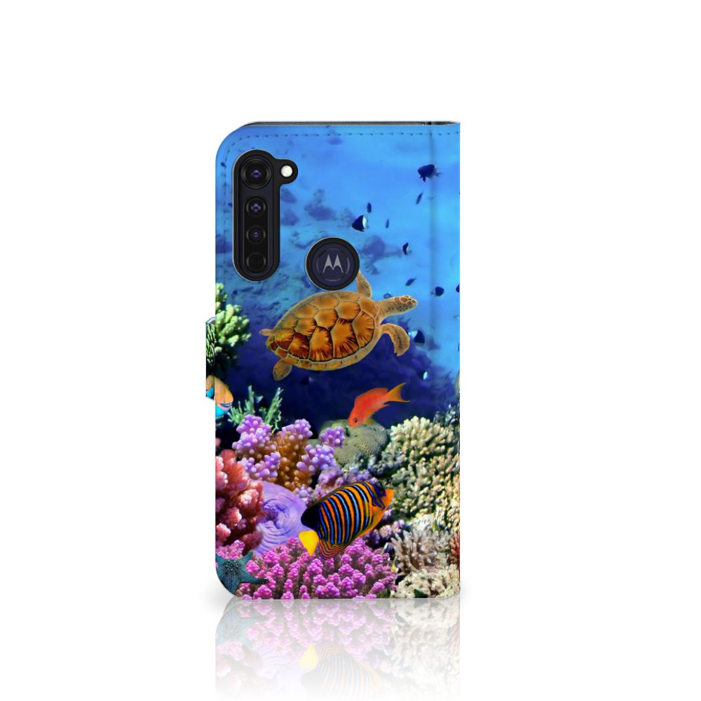 Motorola Moto G Pro Telefoonhoesje met Pasjes Vissen