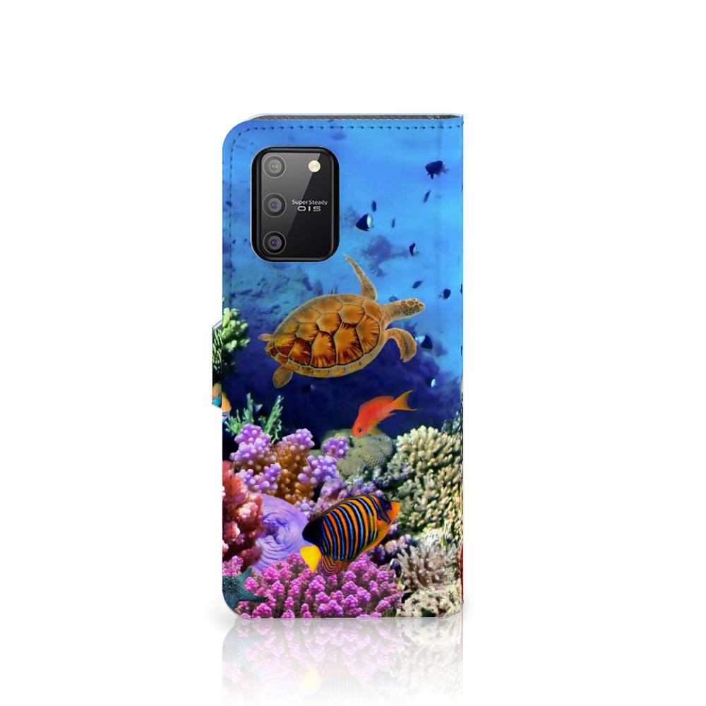Samsung S10 Lite Telefoonhoesje met Pasjes Vissen