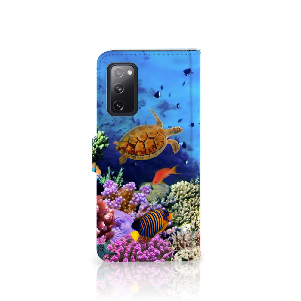 Samsung Galaxy S20 FE Telefoonhoesje met Pasjes Vissen