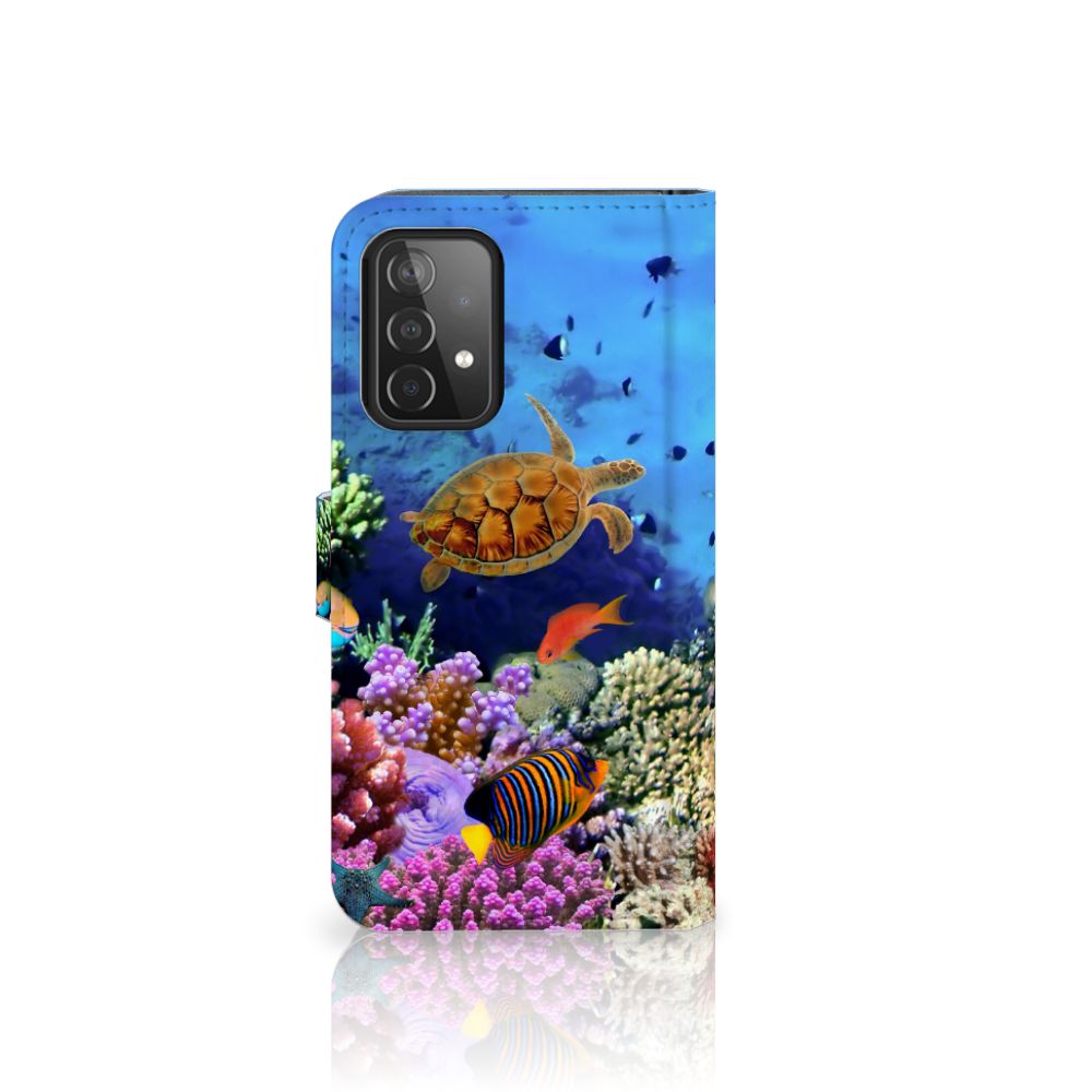 Samsung Galaxy A52 Telefoonhoesje met Pasjes Vissen