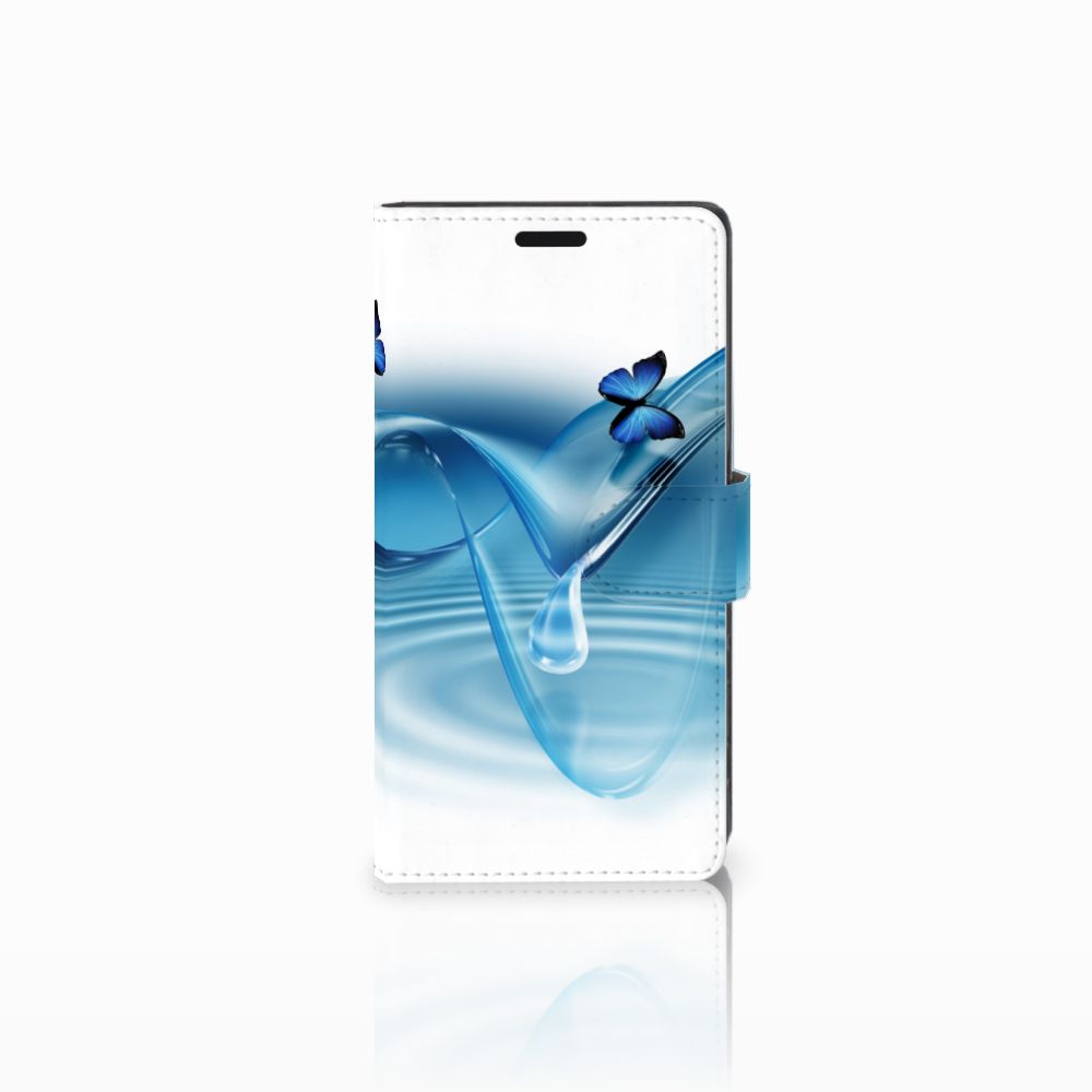 Sony Xperia XZ | Sony Xperia XZs Telefoonhoesje met Pasjes Vlinders