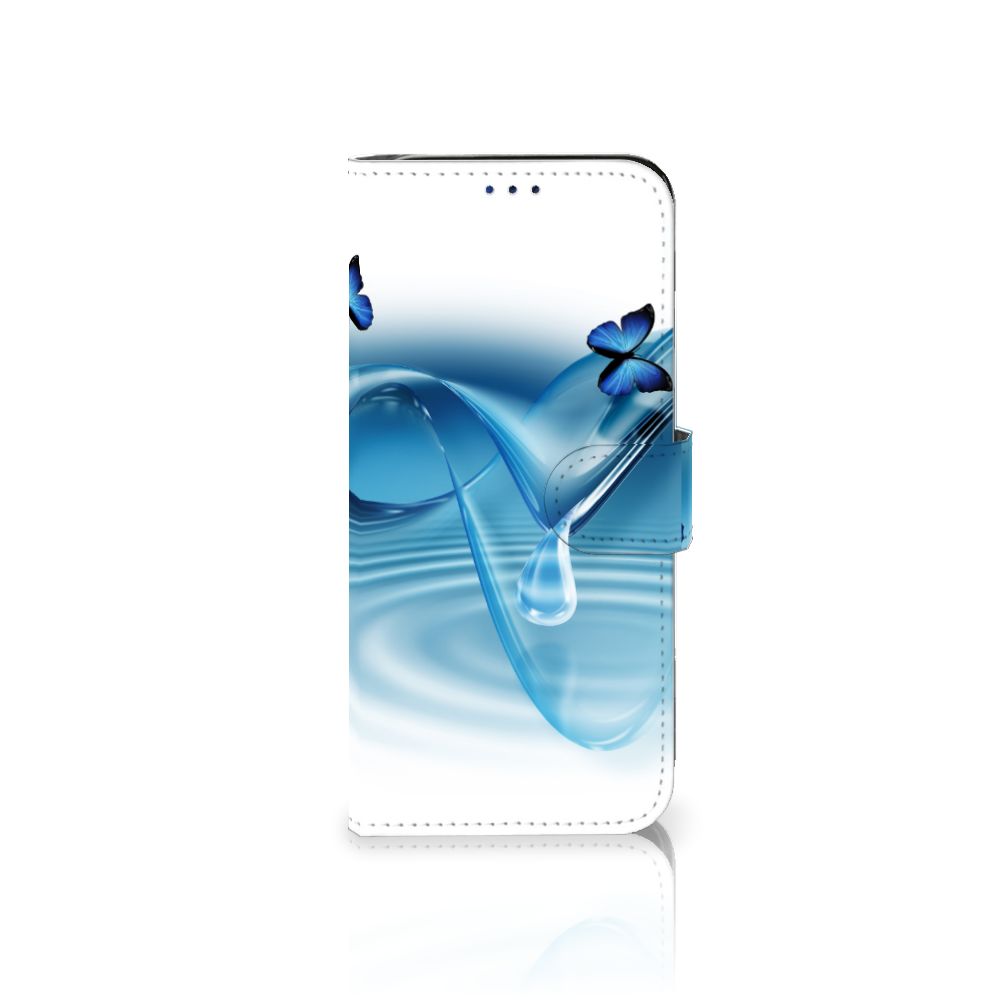 Samsung Galaxy A30 Telefoonhoesje met Pasjes Vlinders