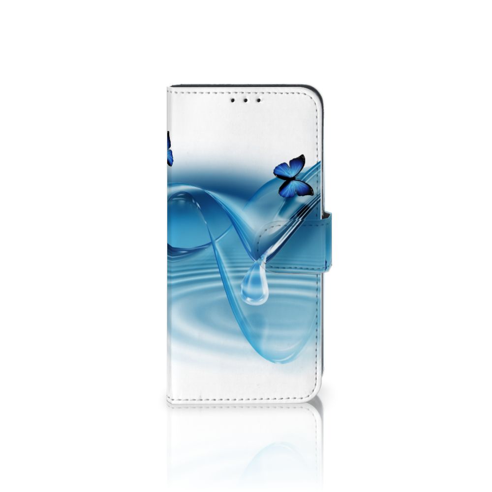 Samsung Galaxy M10 Telefoonhoesje met Pasjes Vlinders