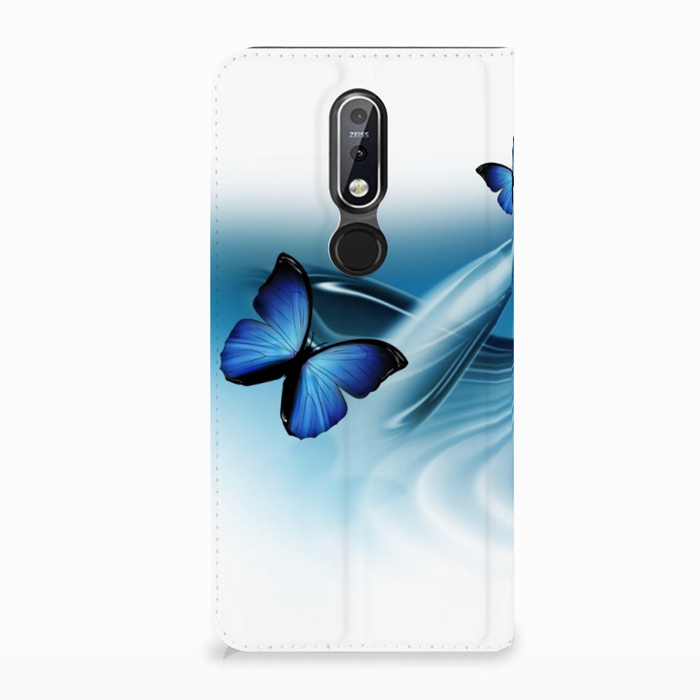Nokia 7.1 (2018) Hoesje maken Vlinders