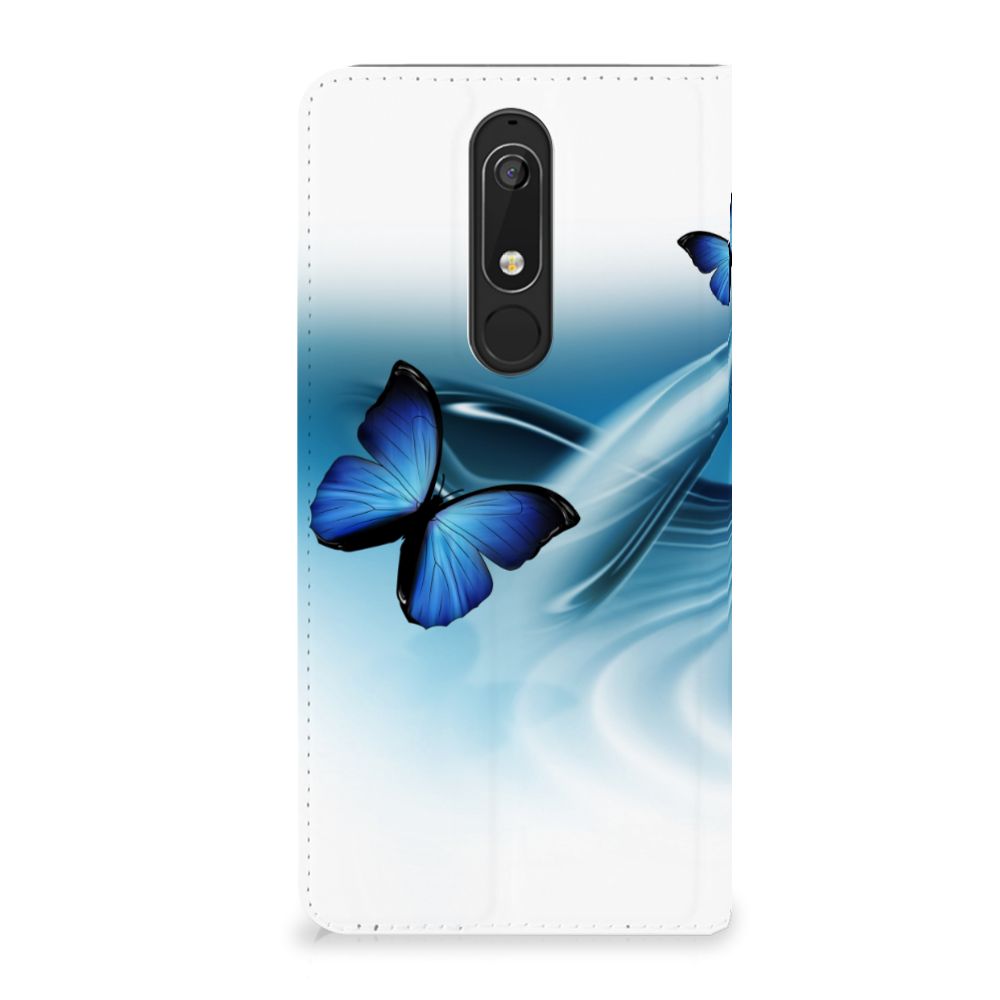 Nokia 5.1 (2018) Hoesje maken Vlinders