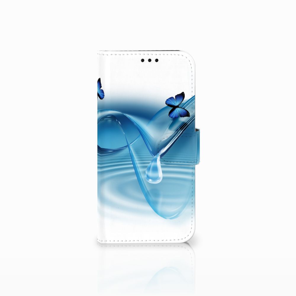 Samsung Galaxy A5 2017 Telefoonhoesje met Pasjes Vlinders