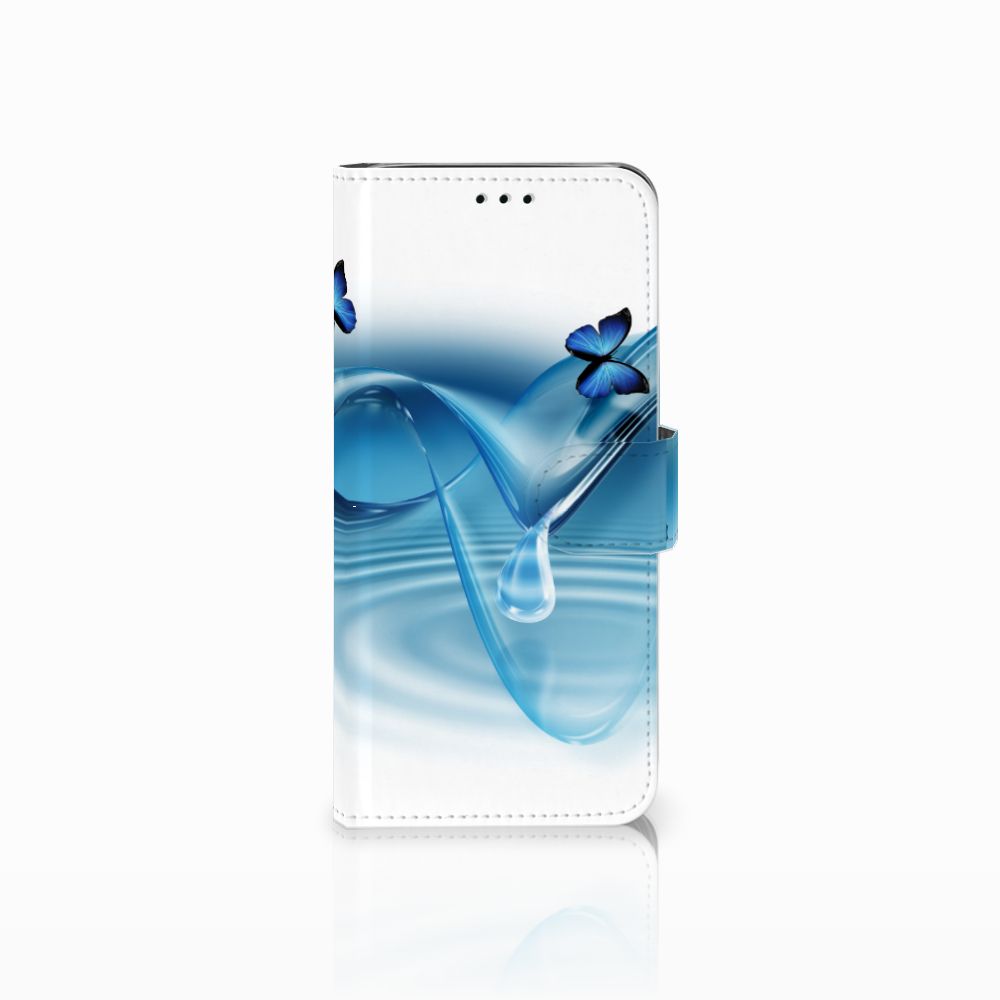 Samsung Galaxy J6 2018 Telefoonhoesje met Pasjes Vlinders