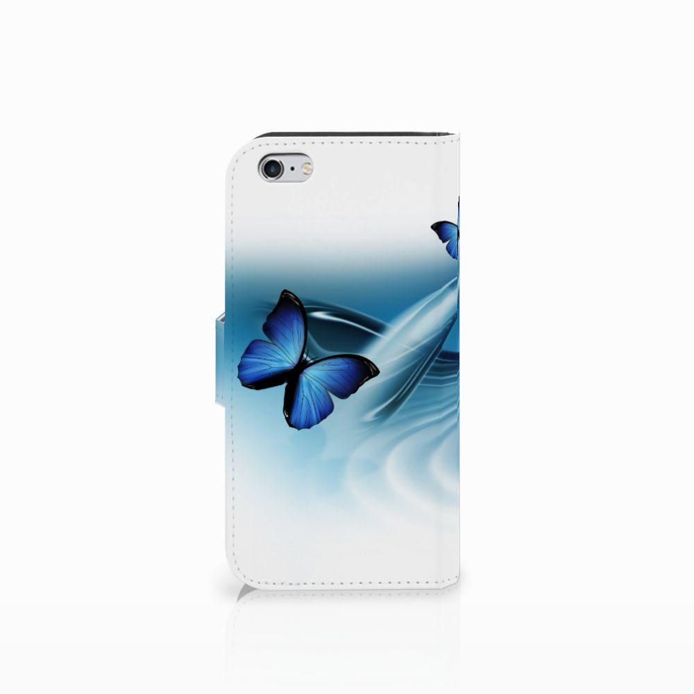 Apple iPhone 6 | 6s Telefoonhoesje met Pasjes Vlinders