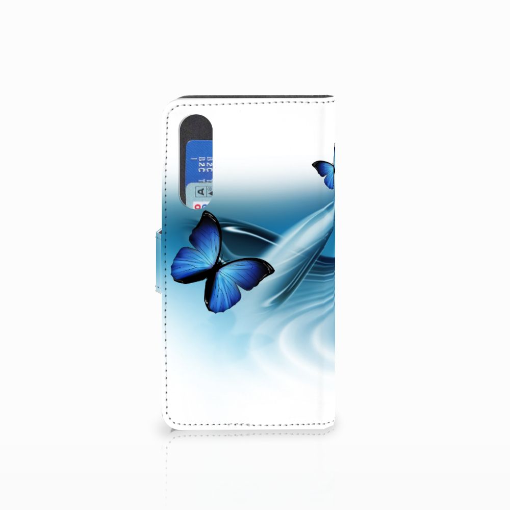 Huawei P30 Telefoonhoesje met Pasjes Vlinders
