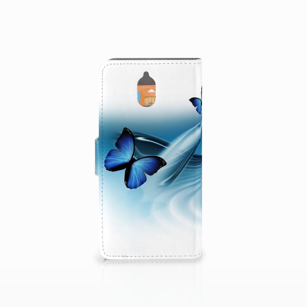 Nokia 3.1 (2018) Telefoonhoesje met Pasjes Vlinders