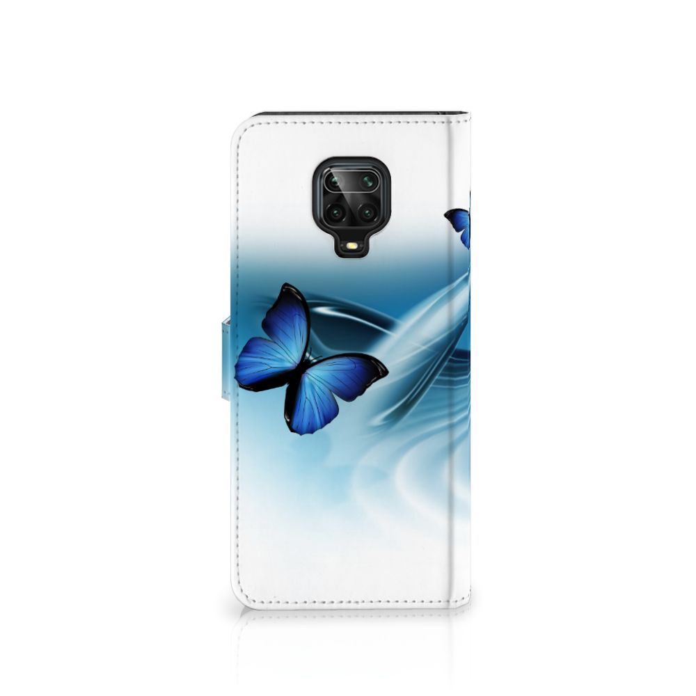 Xiaomi Redmi Note 9 Pro | Note 9S Telefoonhoesje met Pasjes Vlinders